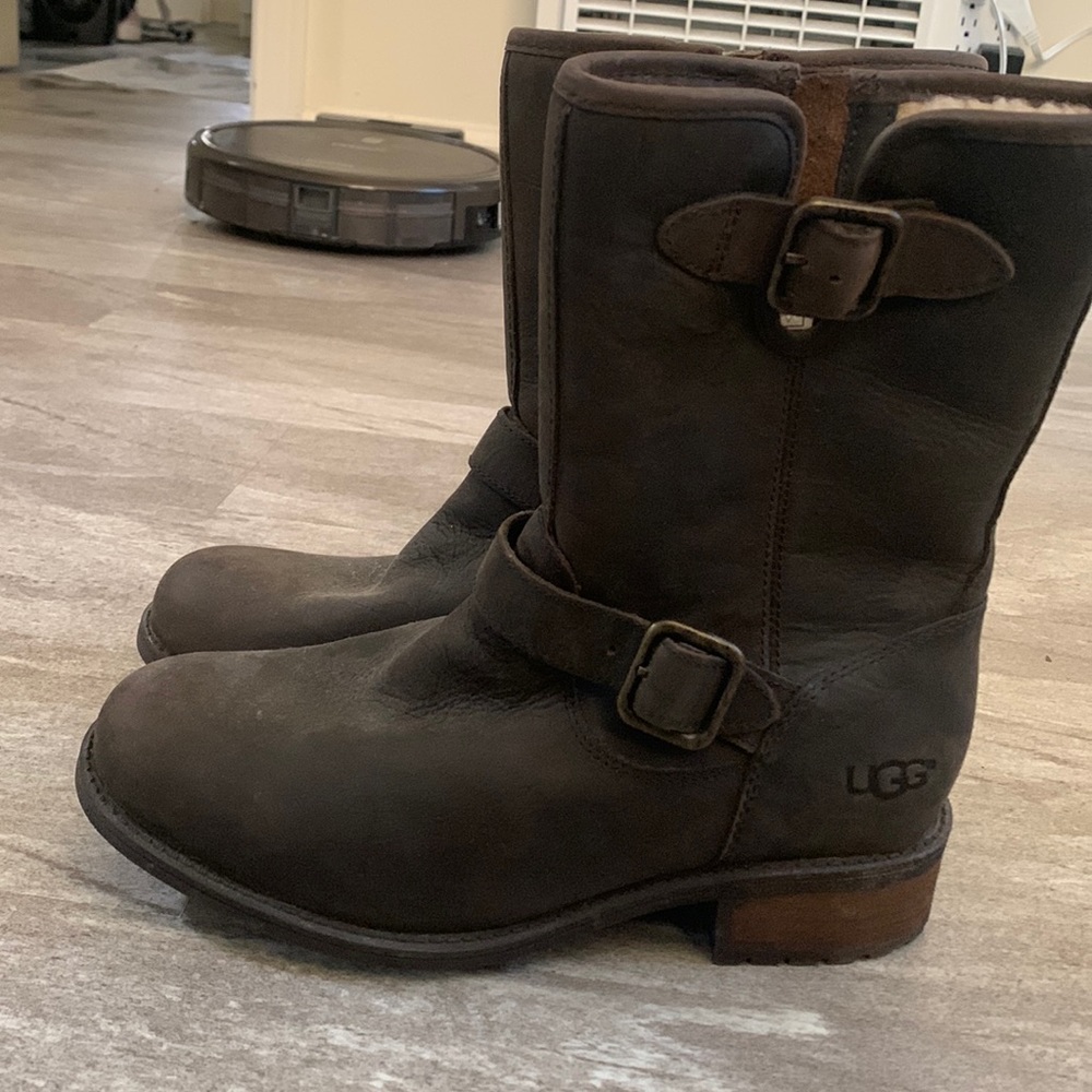 Never worn Ugg boots. I never got around to returning them!